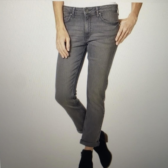 Calvin Klein Slim Boyfriend Grey Jeans size 4 - Picture 1 of 7